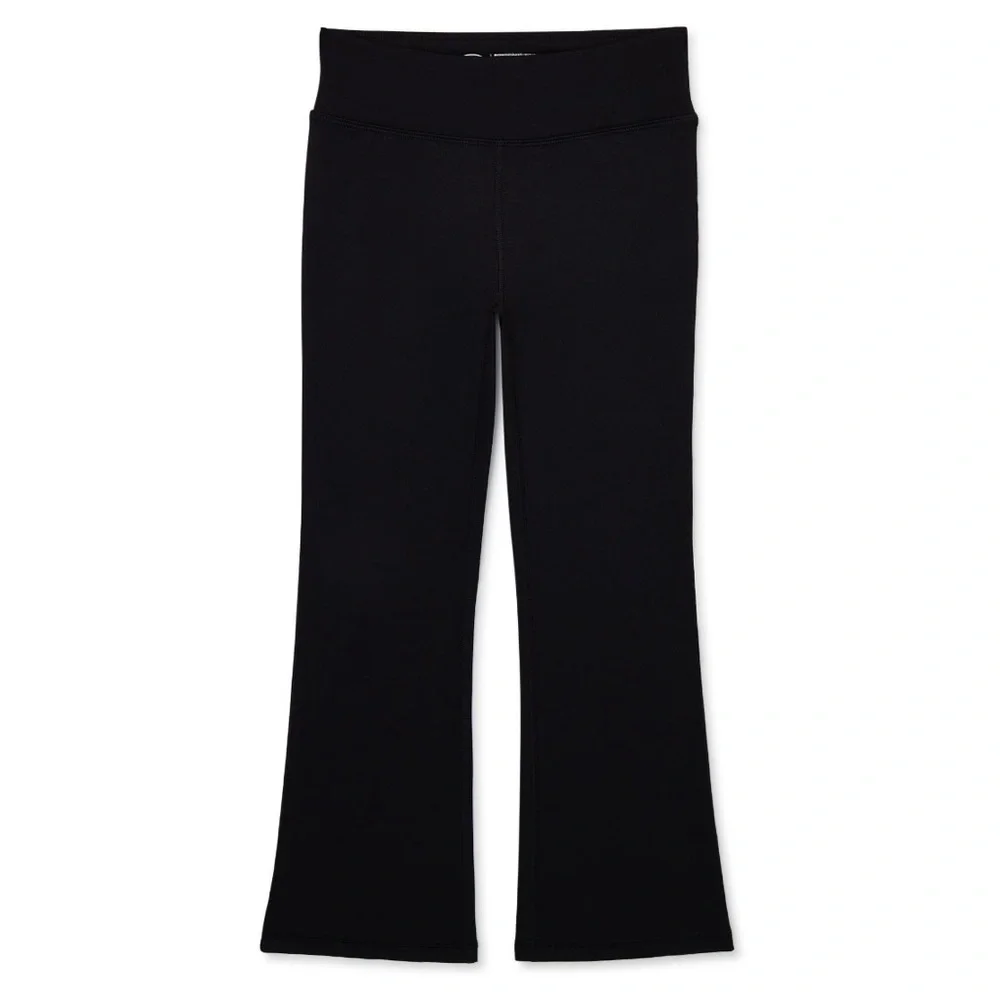 Athletic Works Girls Knit Flare Leggings